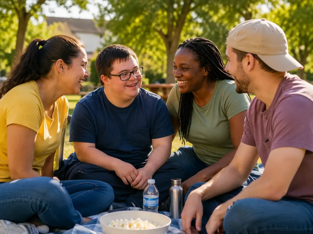 Community moment together